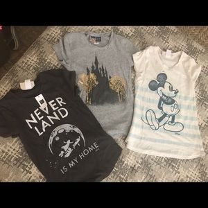Gap Disney size 8 girls shirts